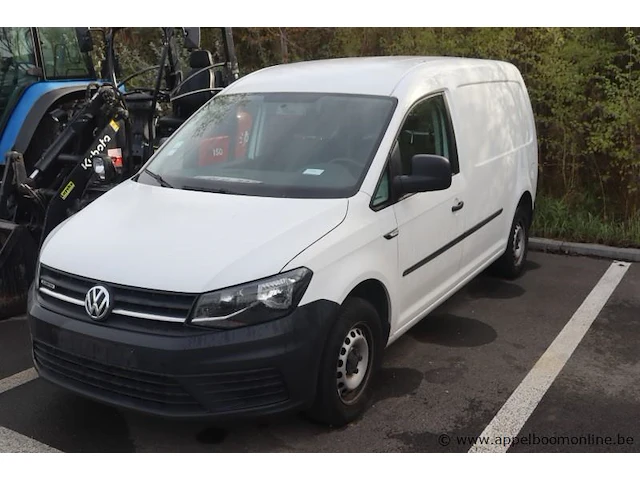 Lichte vrachtwagen volkswagen caddy, datum 1ste inschr 9/06/2017, chassisnr wv1zzz2kzhx156959, km-stand 55965, euro 6b, schade rondom, mtm 2345kg - afbeelding 1 van  13
