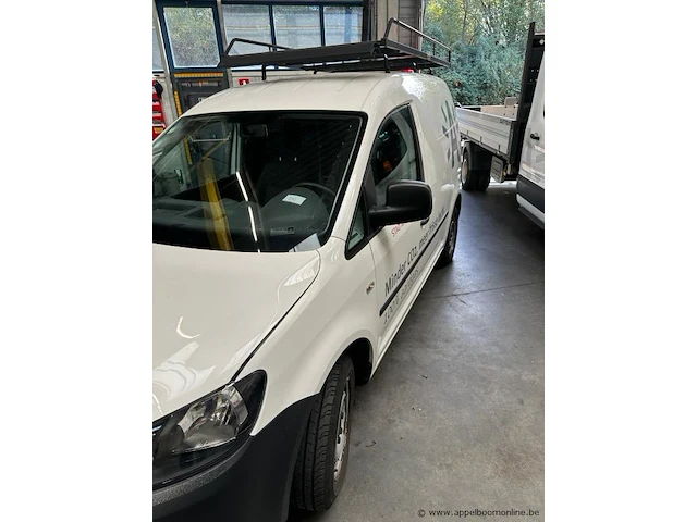 Lichte vrachtwagen volkswagen caddy, wv1zzz2kzfx045552, 1e insch 2014-11-04, 25093km, 1984cm³, 80kw, aardgas (cng), manueel, euro 5b, mtm 2234kg, tarra 1570kg, keur. tot 2026-11-04, insch. deel i en ii en identificatieverslag, imperiaal, sortimo inrichting - afbeelding 1 van  14