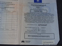 Lichte vrachtwagen volkswagen, caddy, wv1zzz2kzhx163531, 1e insch 28/06/2017, 1968cm³, 55kw, diesel, euro 6b, 157179km, inschrijvingsbewijs deel i en ii, keuringsbewijs (geldig tot 30/06/2026), gelijkvormigheidsattest, identificatieverslag - afbeelding 8 van  20