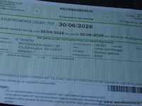 Lichte vrachtwagen volkswagen, caddy, wv1zzz2kzhx163531, 1e insch 28/06/2017, 1968cm³, 55kw, diesel, euro 6b, 157179km, inschrijvingsbewijs deel i en ii, keuringsbewijs (geldig tot 30/06/2026), gelijkvormigheidsattest, identificatieverslag - afbeelding 11 van  20