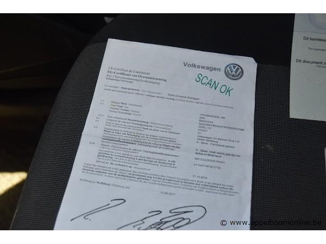 Lichte vrachtwagen volkswagen, caddy, wv1zzz2kzhx163531, 1e insch 28/06/2017, 1968cm³, 55kw, diesel, euro 6b, 157179km, inschrijvingsbewijs deel i en ii, keuringsbewijs (geldig tot 30/06/2026), gelijkvormigheidsattest, identificatieverslag - afbeelding 13 van  20