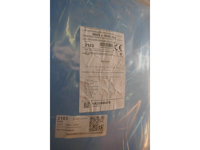 Lichtkoepel zonder centrale skylux - afbeelding 3 van  4