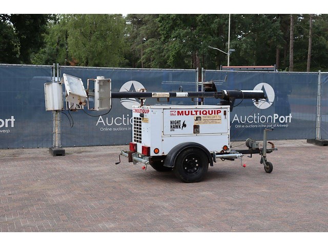 Lichtmast multiquip night hawk lt12 diesel 5kva 2006 - afbeelding 1 van  1