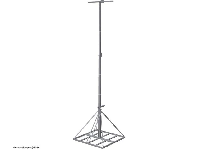 Lichtmast telescopisch 3 - 6 meter - afbeelding 2 van  2