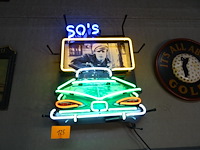 Lichtreclame 50's - afbeelding 1 van  1