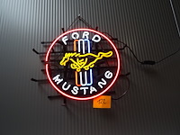 Lichtreclame ford mustang - afbeelding 1 van  1