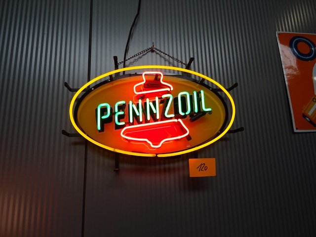 Lichtreclame pennzoil - afbeelding 1 van  1