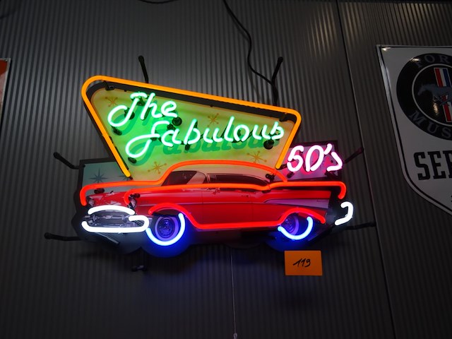 Lichtreclame the fabulous - afbeelding 1 van  1