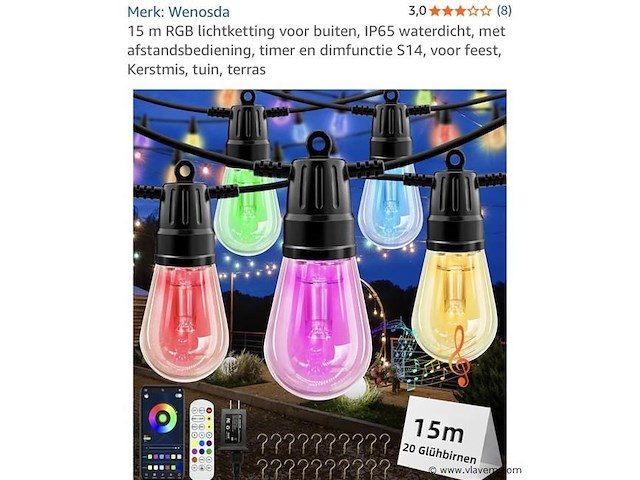 Lichtslang - afbeelding 1 van  1