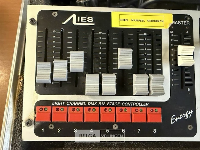 Lichttafel 8 kanaal - afbeelding 3 van  5