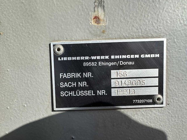 Liebherr - 1999 - ltm1080/1 - telescoopkraan - afbeelding 15 van  15