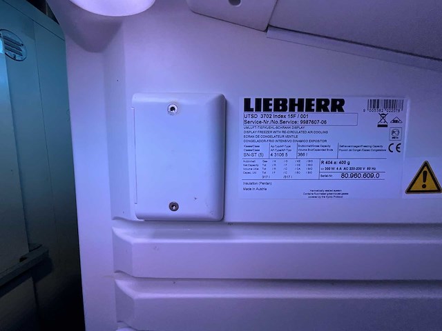 Liebherr - vriezer - afbeelding 8 van  10