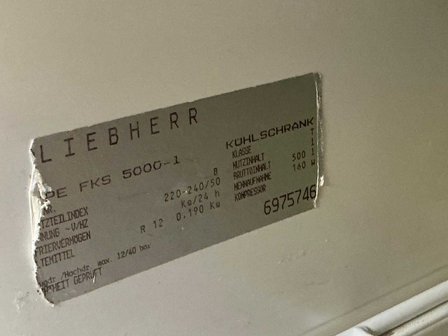 Liebherr fks 5000-1 koelkast - afbeelding 4 van  4