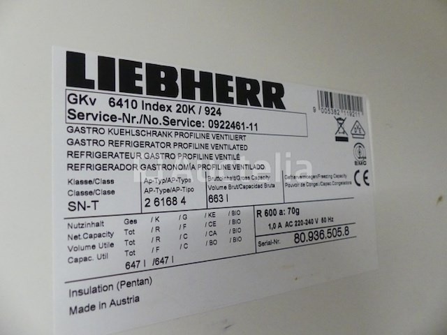 Liebherr gkv 6410 koelkast - afbeelding 5 van  6