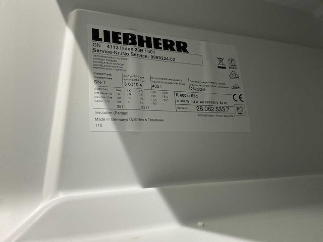 Liebherr gn 4113 vriezer - afbeelding 7 van  7