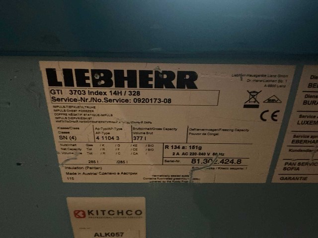 Liebherr gti 3703 14h/328 vriezer - afbeelding 4 van  4