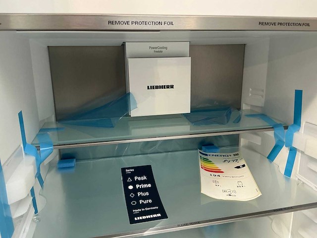 Liebherr irbe 4851-20 inbouw koel/vriescombinate - afbeelding 3 van  5