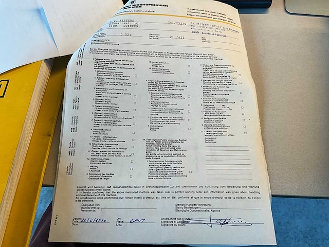 Liebherr l 521 wiellader - afbeelding 32 van  39