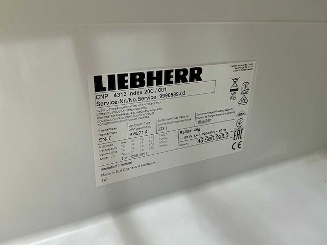 Liebherr sn-t 960214 koelkast - afbeelding 2 van  2