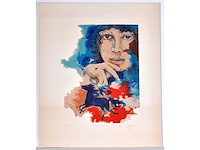 Lieve van calbergh - genesis iv - kleurenlithografie - afbeelding 2 van  5