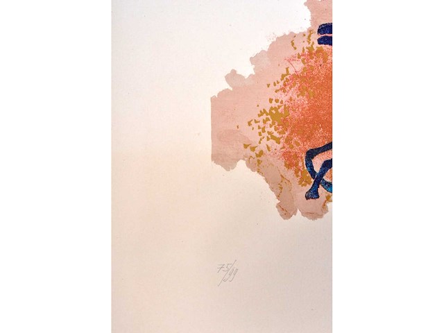 Lieve van calbergh - genesis iv - kleurenlithografie - afbeelding 4 van  5