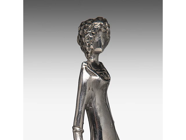 Liévin d'ydewalle (1937), 'in de wind', steel sculpture, signed 63 cm. (24.80 in.) - afbeelding 7 van  8