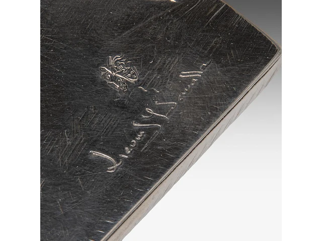 Liévin d'ydewalle (1937), 'in de wind', steel sculpture, signed 63 cm. (24.80 in.) - afbeelding 8 van  8