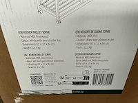 Lifa living sophie keuken trolley wit - afbeelding 4 van  5