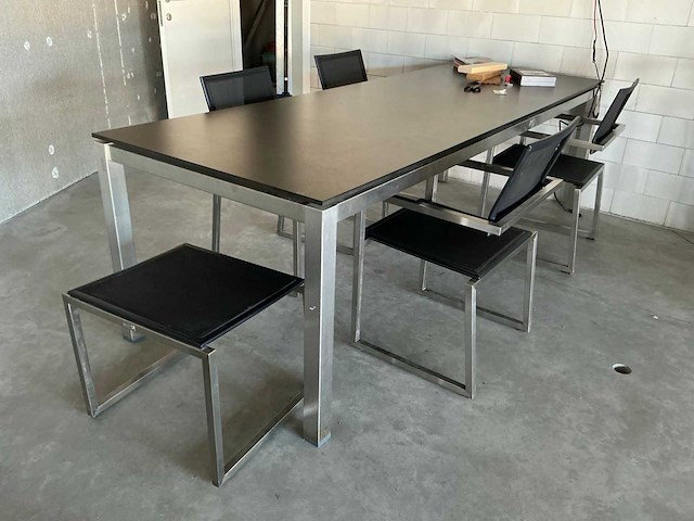 Life design rvs vergaderset - afbeelding 1 van  4