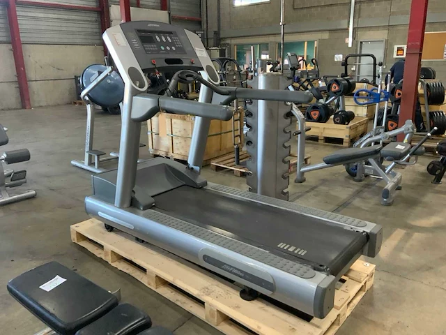 Life fitness 95ti silverline treadmill loopband - afbeelding 1 van  4