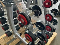 Life fitness hammer dumbbell set 4 t/m 20kg krachtstation - afbeelding 3 van  8