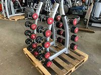 Life fitness hammer dumbbell set 4 t/m 20kg krachtstation - afbeelding 5 van  8