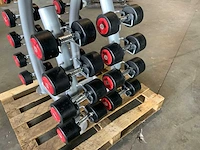 Life fitness hammer dumbbell set 4 t/m 20kg krachtstation - afbeelding 7 van  8