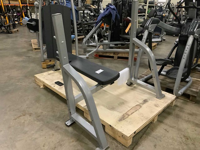 Life fitness olympische vlakke bankdruk bank krachtstation - afbeelding 5 van  5