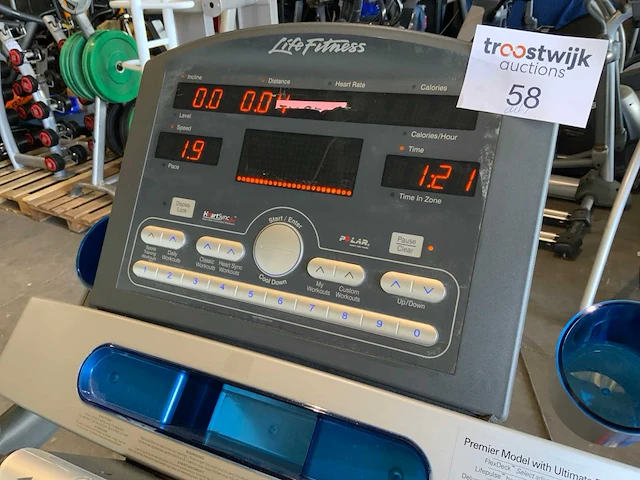 Life fitness t70 treadmill loopband - afbeelding 4 van  6
