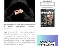 Life is a piece of art, let art be a piece of your life. - xl - chupa chups edition - afbeelding 3 van  10