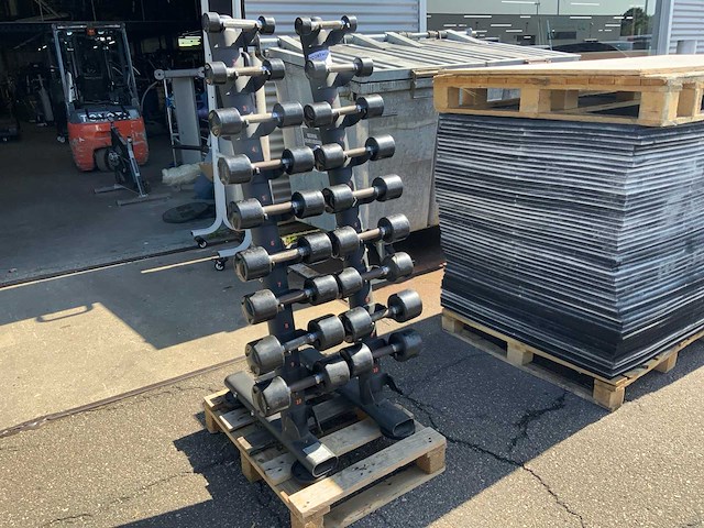 Life maxx 1 t/m 10kg set met rek krachtstation - afbeelding 1 van  4