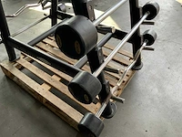 Life maxx barbell set ez en recht krachtstation - afbeelding 3 van  7