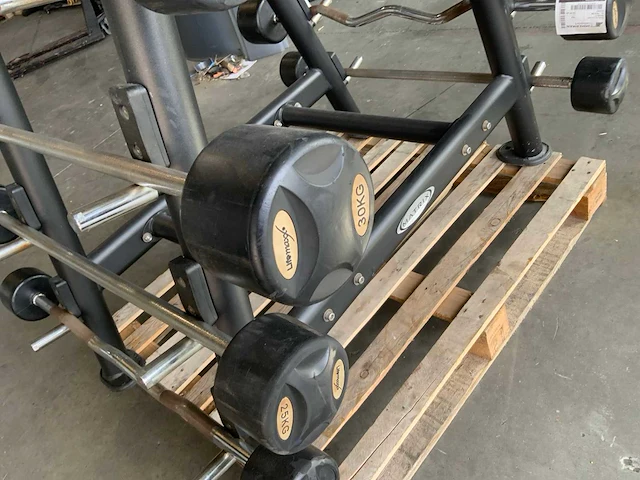 Life maxx barbell set ez en recht krachtstation - afbeelding 5 van  7