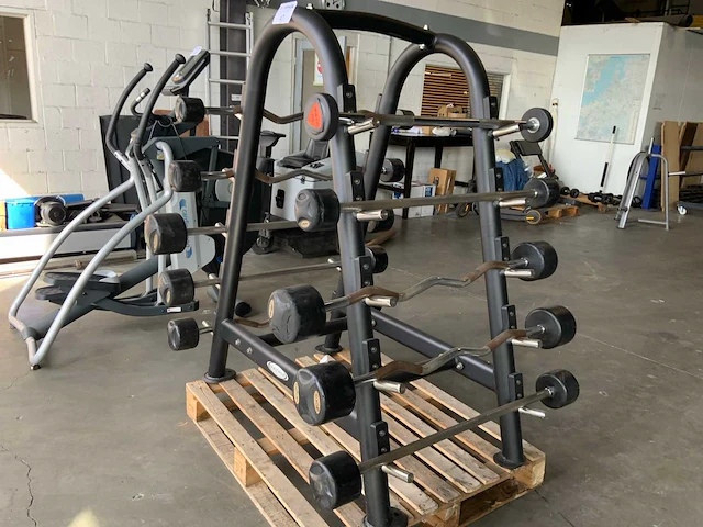 Life maxx barbell set ez en recht krachtstation - afbeelding 7 van  7