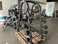 Life maxx barbell set ez en recht krachtstation - afbeelding 7 van  7