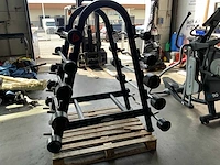 Life maxx barbell set ez en recht krachtstation - afbeelding 2 van  7