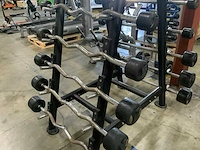 Life maxx barbells ez en straight 2x 10;2x15;2x20;1x25;3x30kg krachtstation - afbeelding 3 van  6