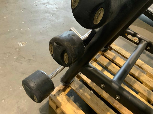 Life maxx barbells met rek krachtstation - afbeelding 12 van  12