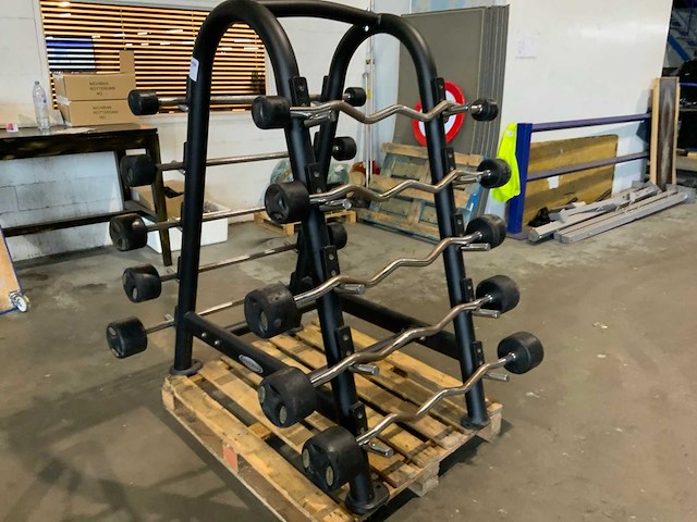 Life maxx barbells met rek krachtstation - afbeelding 1 van  12