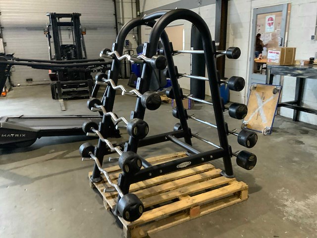 Life maxx barbells met rek krachtstation - afbeelding 6 van  12