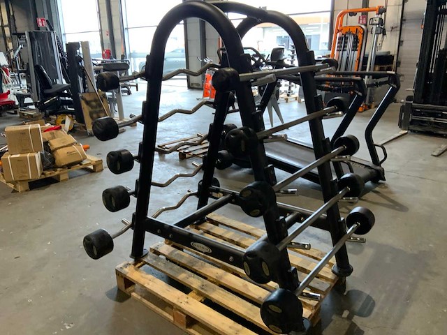 Life maxx barbells met rek krachtstation - afbeelding 7 van  12