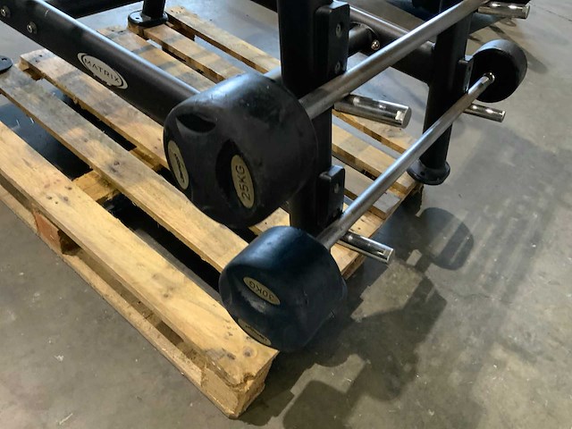Life maxx barbells met rek krachtstation - afbeelding 8 van  12