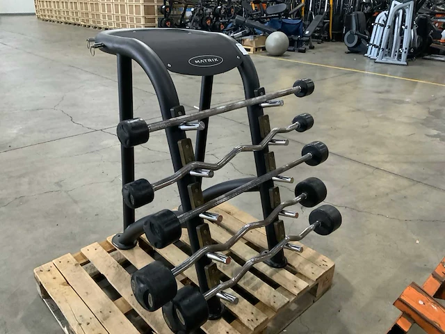 Life maxx barbells met rek krachtstation - afbeelding 2 van  3