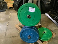 Life maxx bumperplates 50mm 6x5;16x10;6x20kg krachtstation - afbeelding 2 van  6